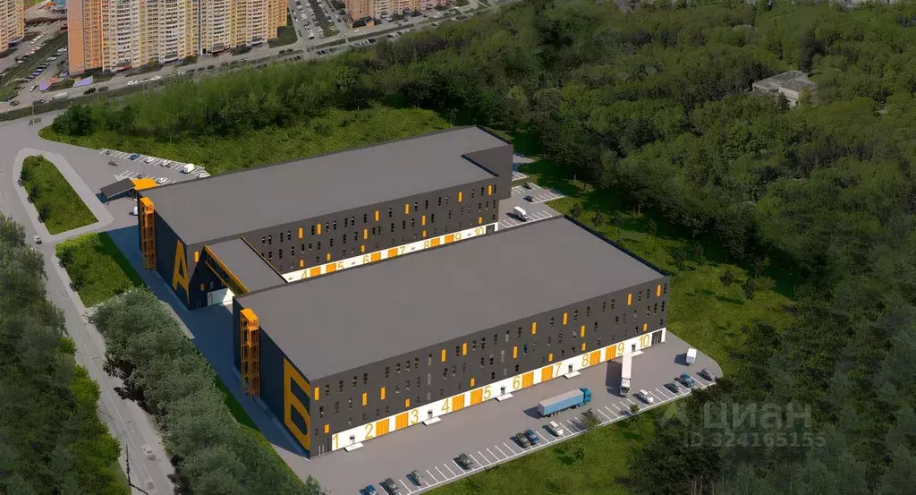 Помещение свободного назначения в Москва Новосходненское ш., 5А (1708 ... - Фото 1