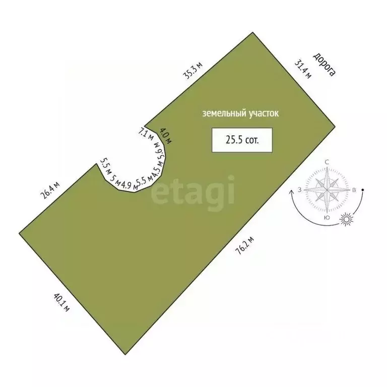 Участок в Архангельская область, Архангельск Малое Никольское ТСН,  ... - Фото 2