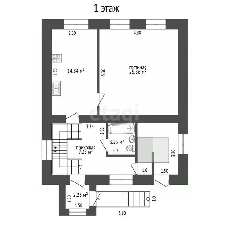 Дом в Московская область, Воскресенск городской округ, д. Золотово ул. ... - Фото 2