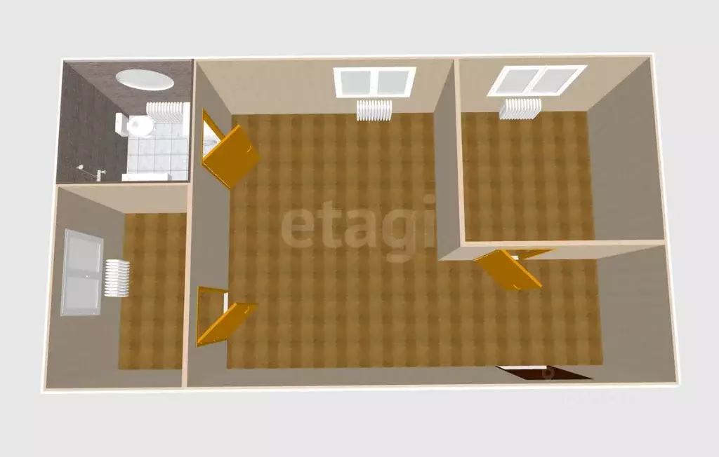 Дом в Сахалинская область, Южно-Сахалинск Луговое п/р, ул. Красная ... - Фото 2