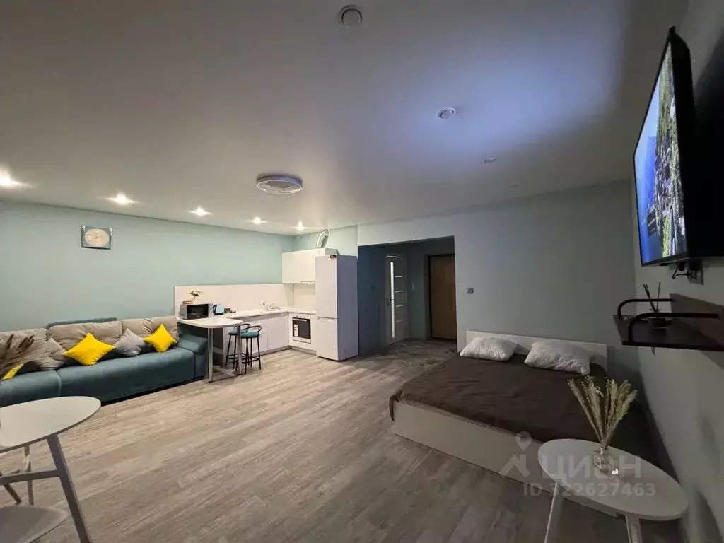 Студия Иркутская область, Иркутск ул. Красных Мадьяр, 27 (40.0 м) - Фото 1