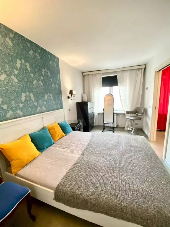 2-к. квартира, 44,4 м, 6/9 эт. - Фото 0