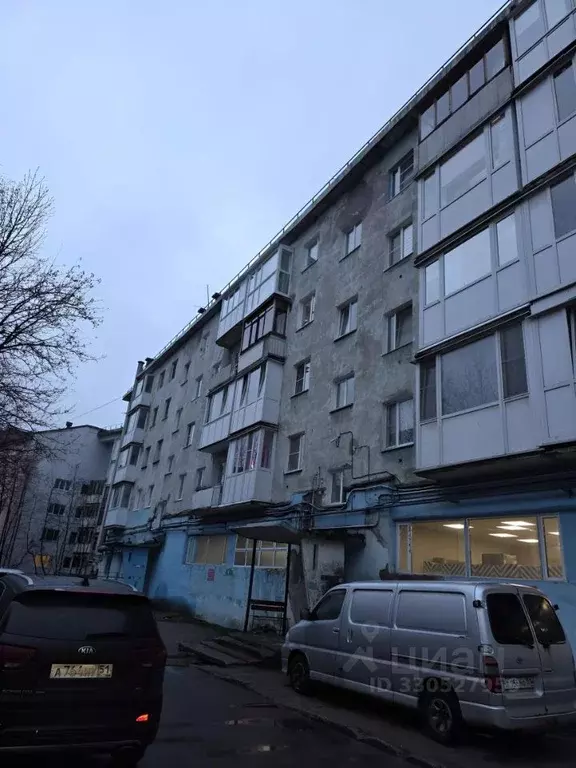 1-к кв. Мурманская область, Мурманск ул. Полярные Зори, 31к1 (31.0 м) - Фото 1