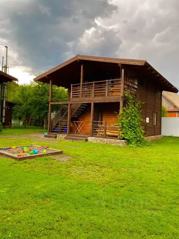 Дом в Алтай, Чемальский район, с. Чепош Лесной пер., 14 (55 м) - Фото 1