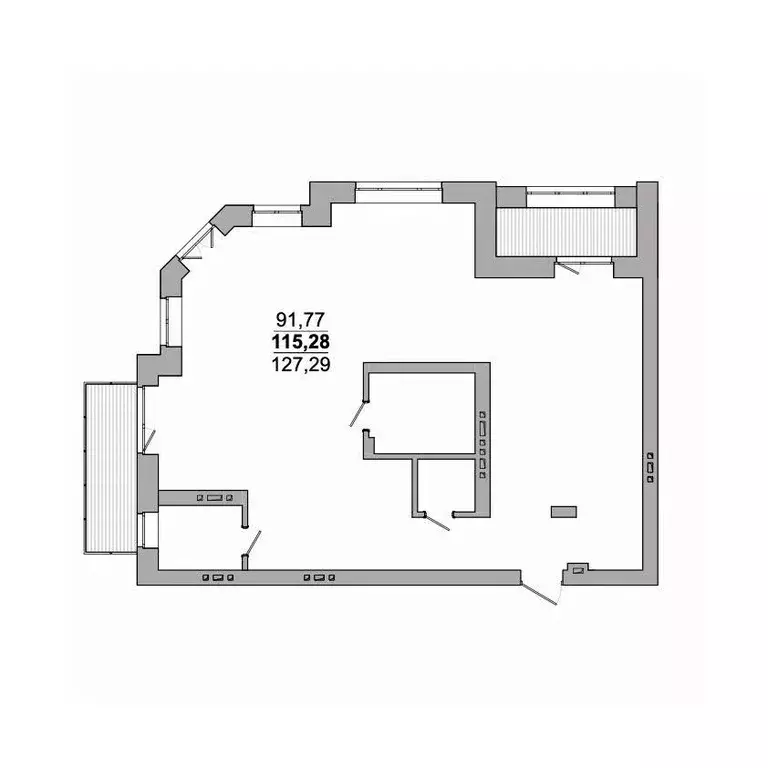 3-к кв. Новосибирская область, Новосибирск ул. Сеченова, 13 (127.29 м) - Фото 0