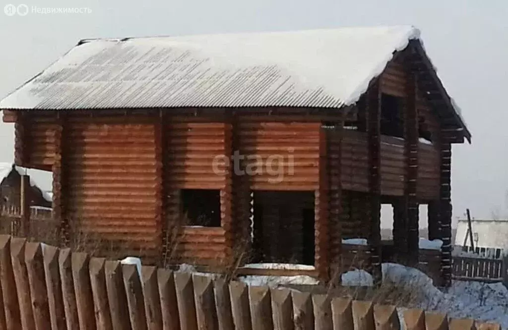 Дом в Репьевский сельсовет, деревня Шмаково, Зелёная улица (126 м) - Фото 1