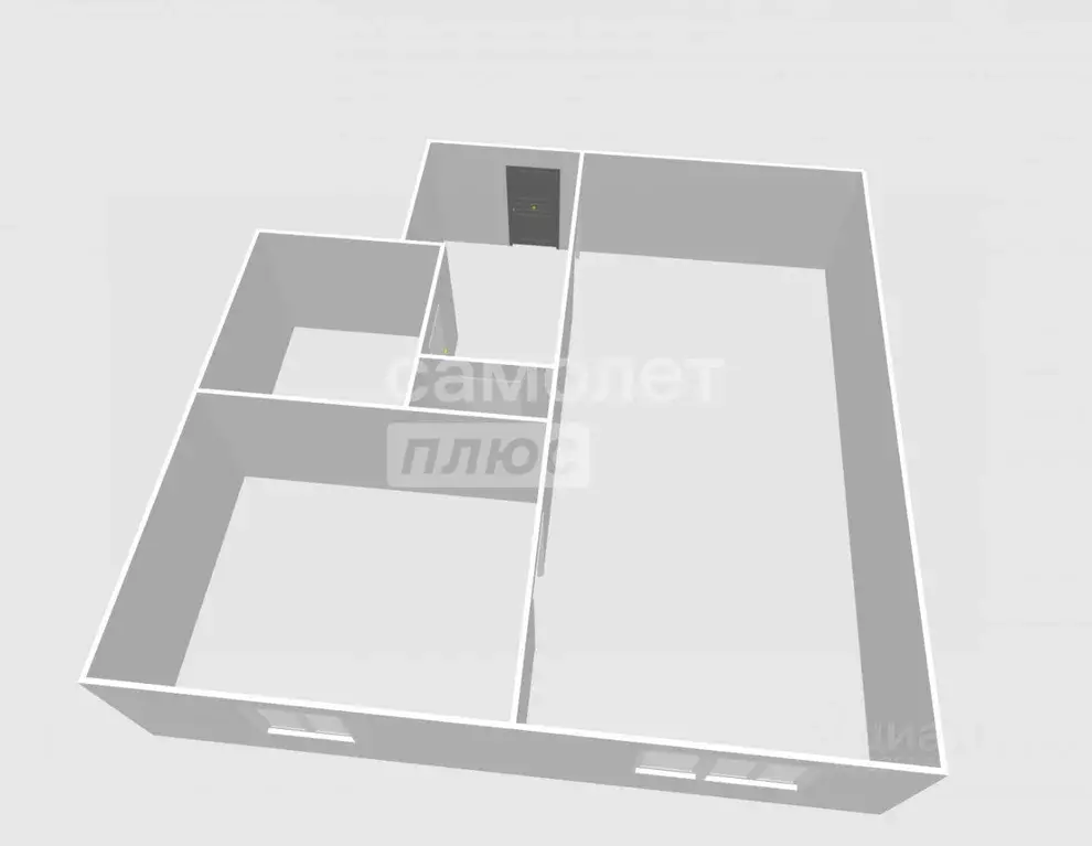 1-к кв. Приморский край, Владивосток Хабаровская ул., 10Б (28.5 м) - Фото 2