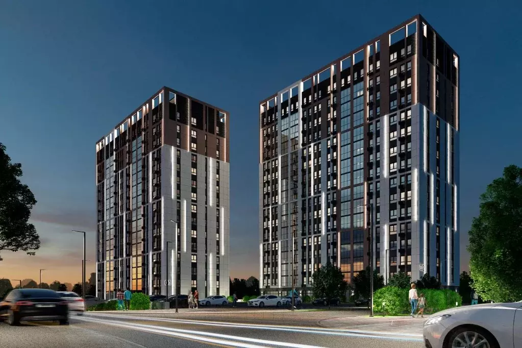 2-к кв. Смоленская область, Смоленск ул. 2-я Киевская, 20Ак1 (77.5 м) - Фото 2