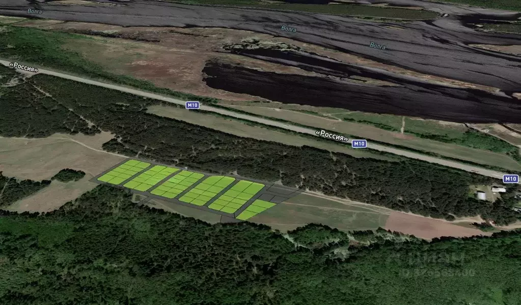 Участок в Тверская область, Конаковский муниципальный округ, пос. ... - Фото 1