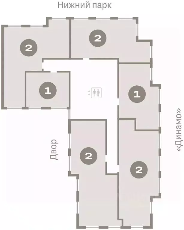 2-к кв. Липецкая область, Липецк пл. Петра Великого, 1 (81.79 м) - Фото 1