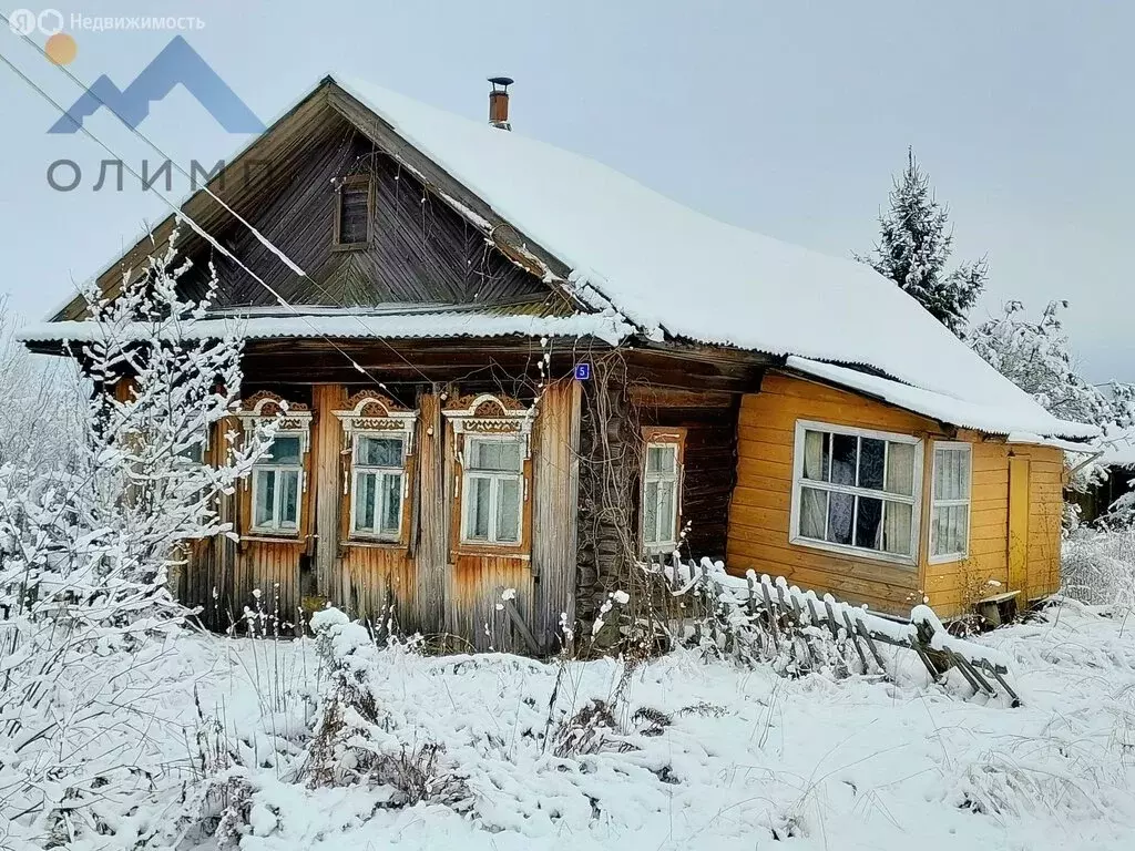 Дом в Любимский район, Осецкое сельское поселение, село Закобякино ... - Фото 0