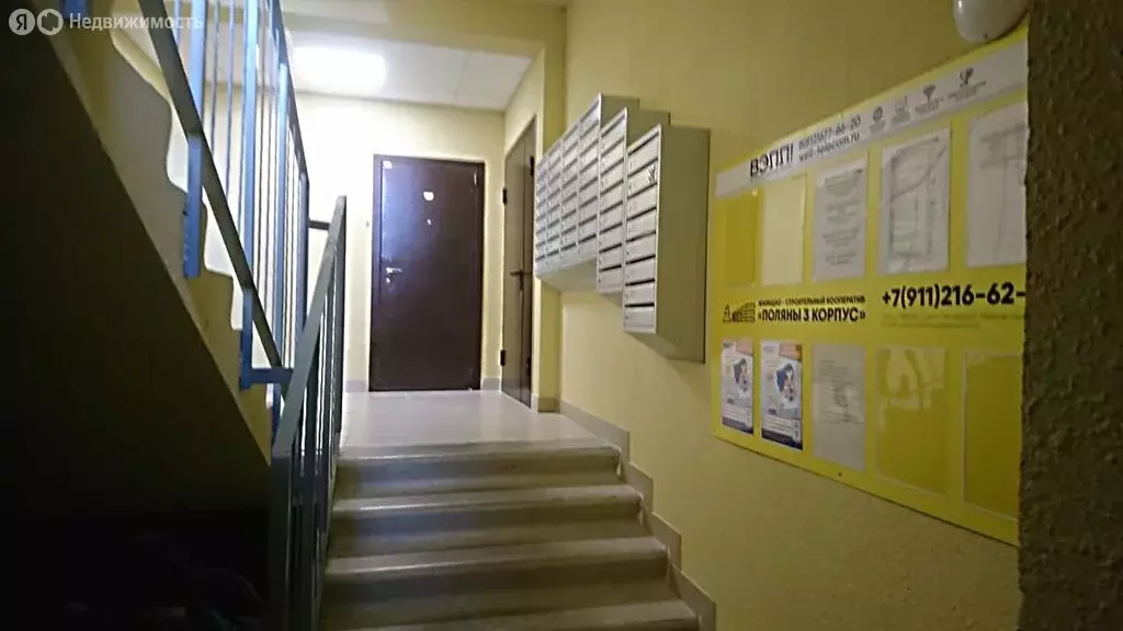 Квартира-студия: посёлок Поляны, Выборгское шоссе, 49к3 (20 м) - Фото 0