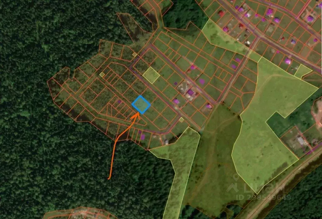 Участок в Кировская область, Слободской район, Ленинское с/пос, д. ... - Фото 2