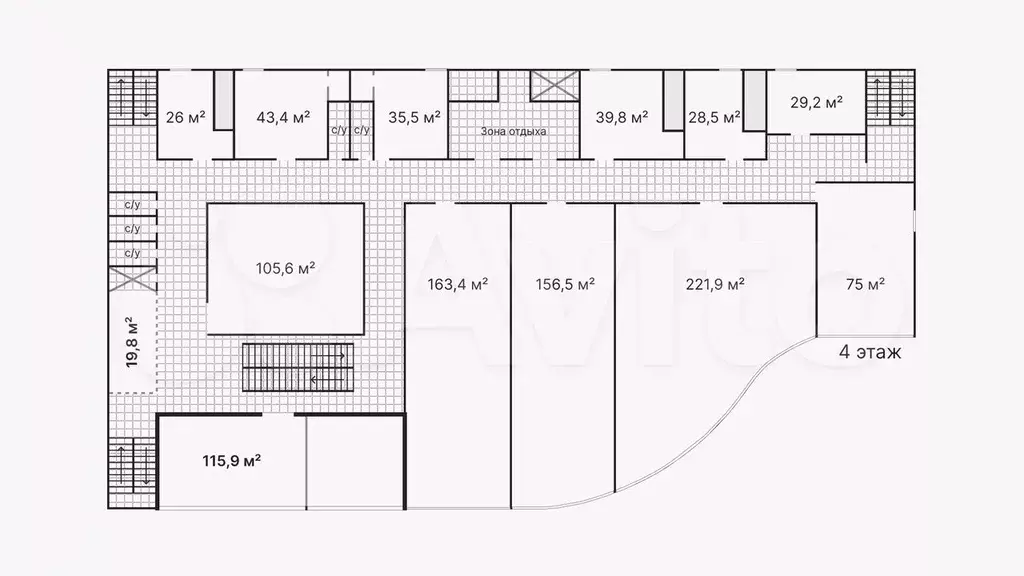 Офис, 115.9 м - Фото 0