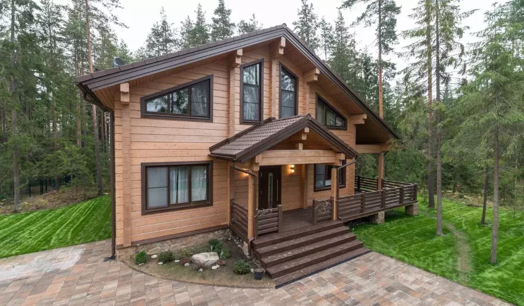 Коттедж в Ленинградская область, Всеволожский район, Куйвозовское ... - Фото 1