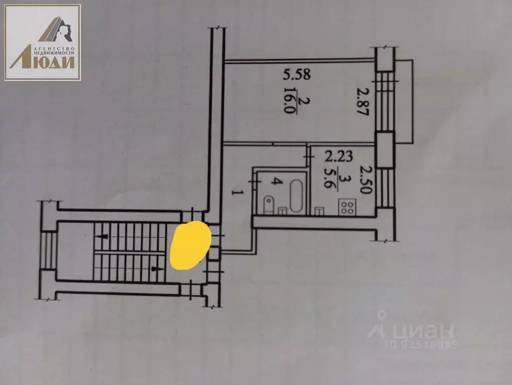 1-к кв. Новосибирская область, Новосибирск ул. Титова, 21/1 (30.0 м) - Фото 1