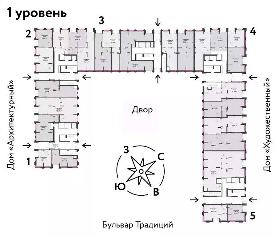 Торговая площадь в Тюменская область, Тюмень ул. Новоселов, 102 (88 м) - Фото 1