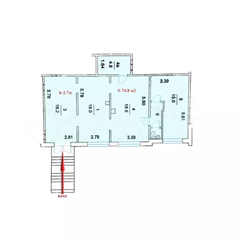 Продажа помещения свободного назначения 75 м2 - Фото 0