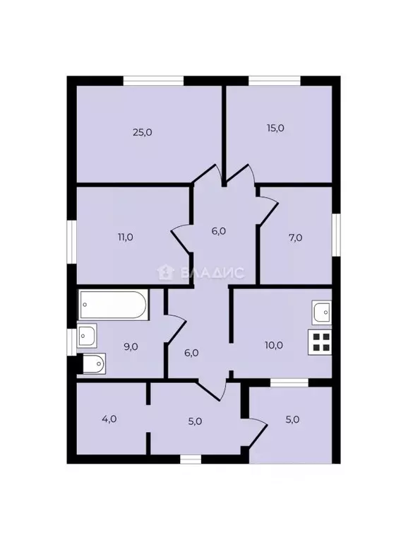 Дом в Калининградская область, Озерский муниципальный округ, пос. ... - Фото 2