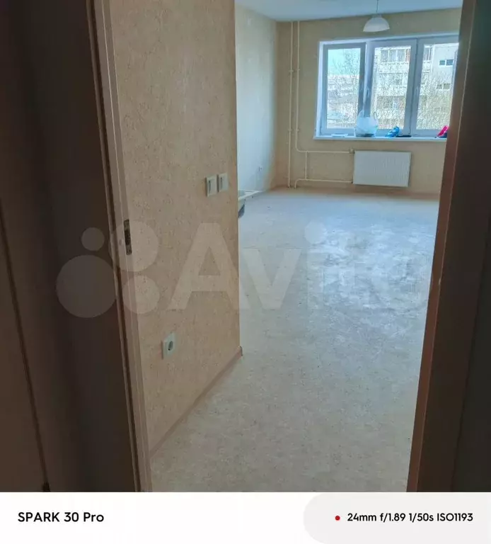Квартира-студия, 25,6 м, 3/5 эт. - Фото 1