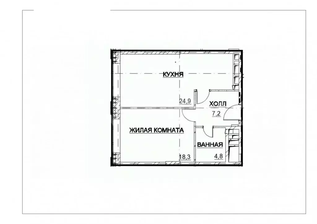 2-к кв. Москва Верхняя ул., 20к1 (55.3 м) - Фото 1