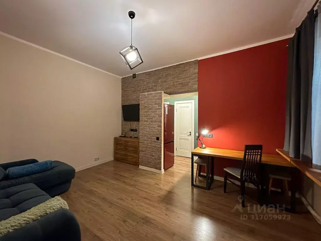 Квартира, 1 комната, 28.5 м - Фото 1