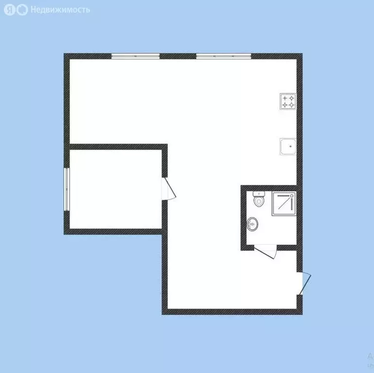 1-комнатная квартира: Сочи, Виноградная улица, 133/33 (44 м) - Фото 0