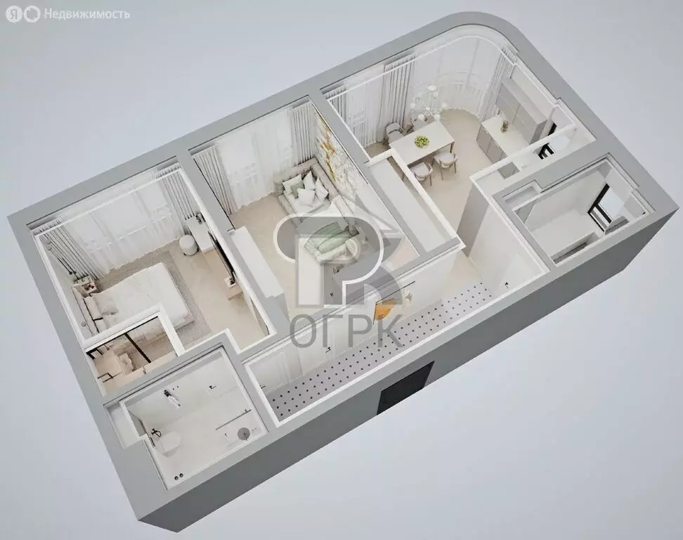 2-комнатная квартира: Москва, улица Крузенштерна, 4 (75 м) - Фото 1