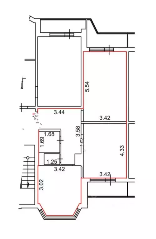 2-к кв. Москва Внуковское поселение, ул. Бориса Пастернака, 11 (60.1 ... - Фото 2