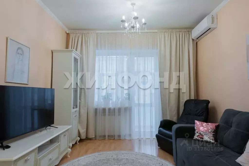 2-к кв. Новосибирская область, Новосибирск Октябрьская ул., 45А (51.9 ... - Фото 0