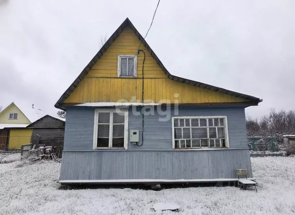 Дом в Ленинградская область, Киришский район, Кусинское с/пос, Маяк ... - Фото 1