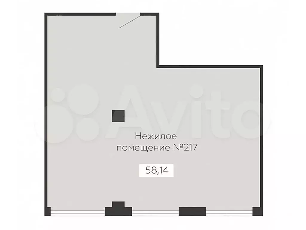 Продам помещение свободного назначения, 58.14 м - Фото 0