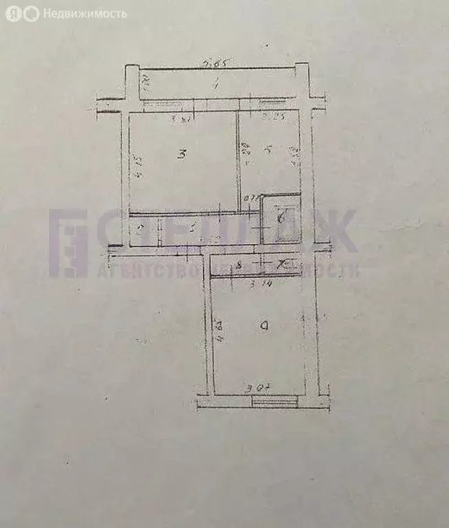 2-комнатная квартира: Советский, Юбилейная улица, 12 (50 м) - Фото 1