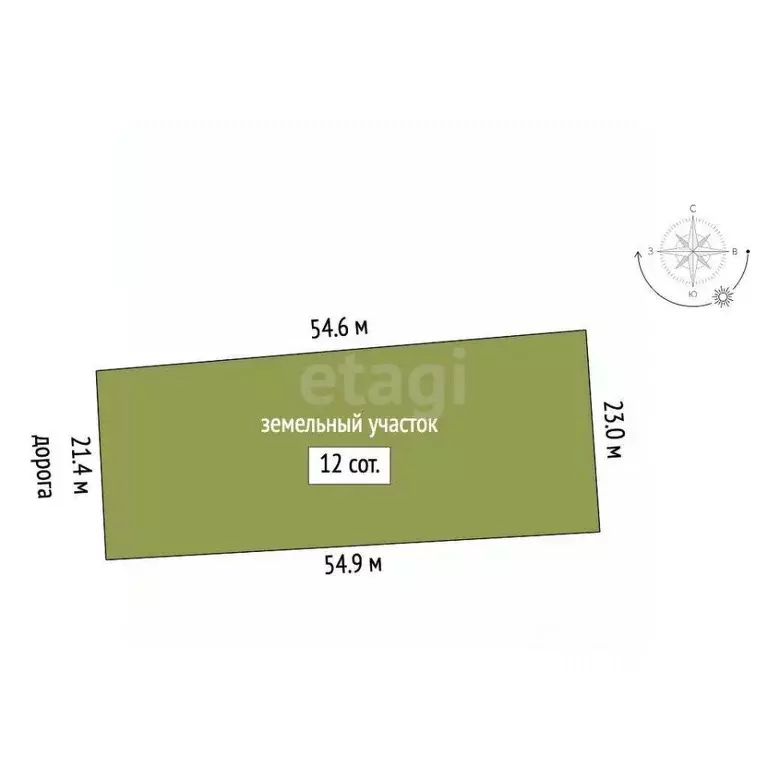 Участок в Московская область, Можайск Калужская ул. (12.0 сот.) - Фото 2