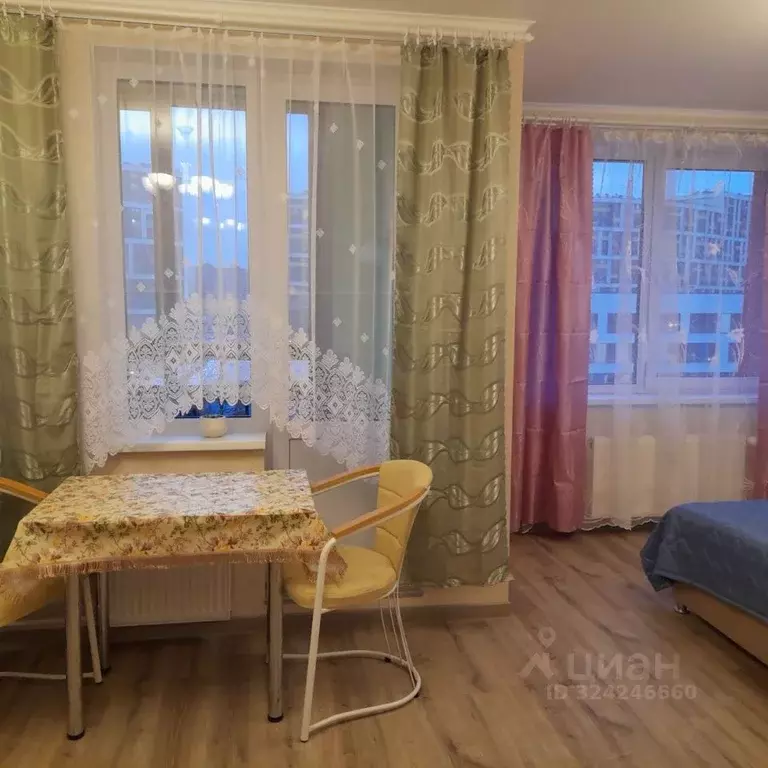 Студия Ленинградская область, Мурино Всеволожский район, ул. ... - Фото 2