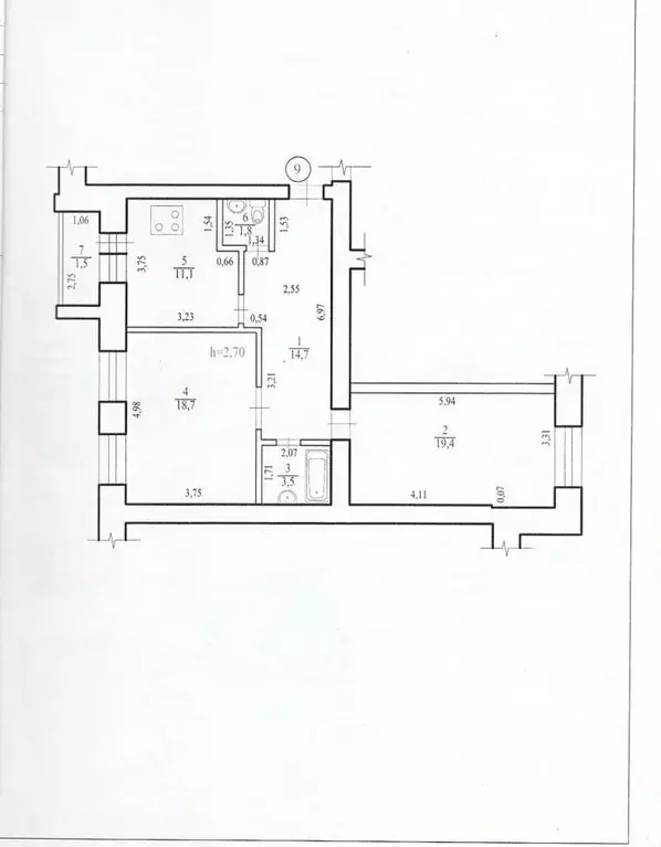 2-к кв. Забайкальский край, Чита ул. Нечаева, 74 (70.0 м) - Фото 0