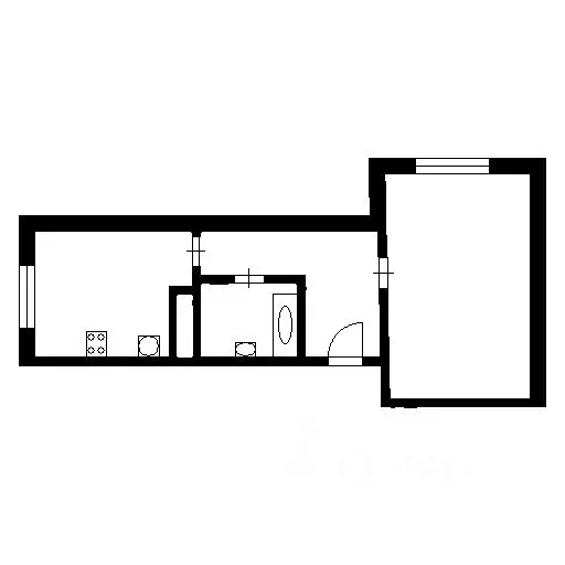 1-к кв. Санкт-Петербург ул. Оптиков, 35к1 (41.2 м) - Фото 1