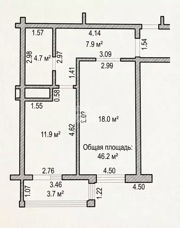 1-к кв. Краснодарский край, Анапа Парковая ул., 64Ак1 (46.2 м) - Фото 1