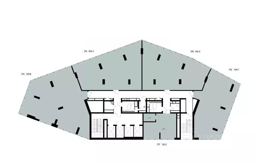 Офис в Москва Ярцевская ул., 21с2 (52 м) - Фото 1