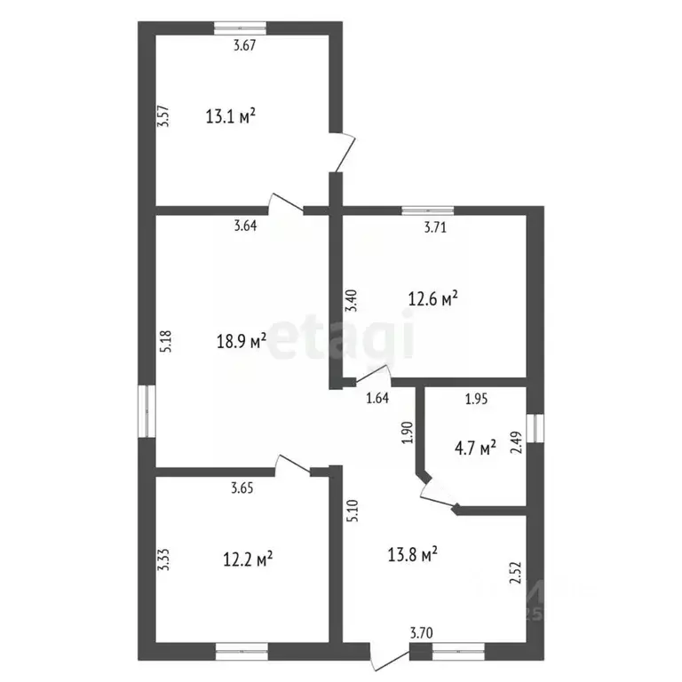 Дом в Воронежская область, Новоусманский район, с. Бабяково Березовая ... - Фото 1