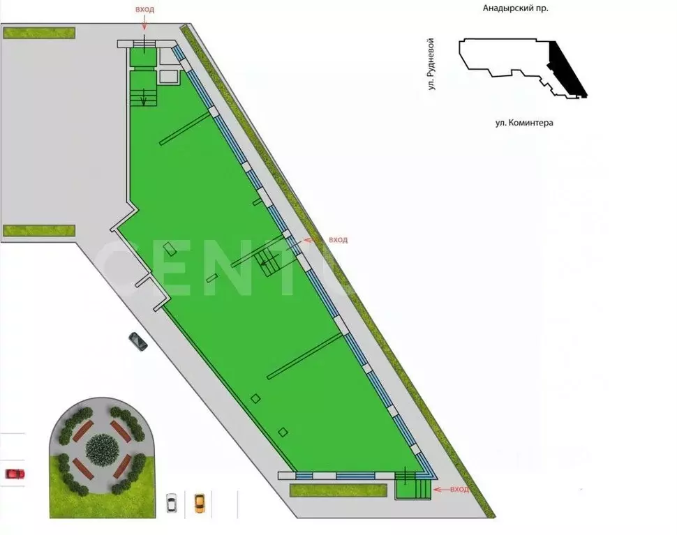 Торговая площадь в Москва ул. Коминтерна, 10к1 (190 м) - Фото 2