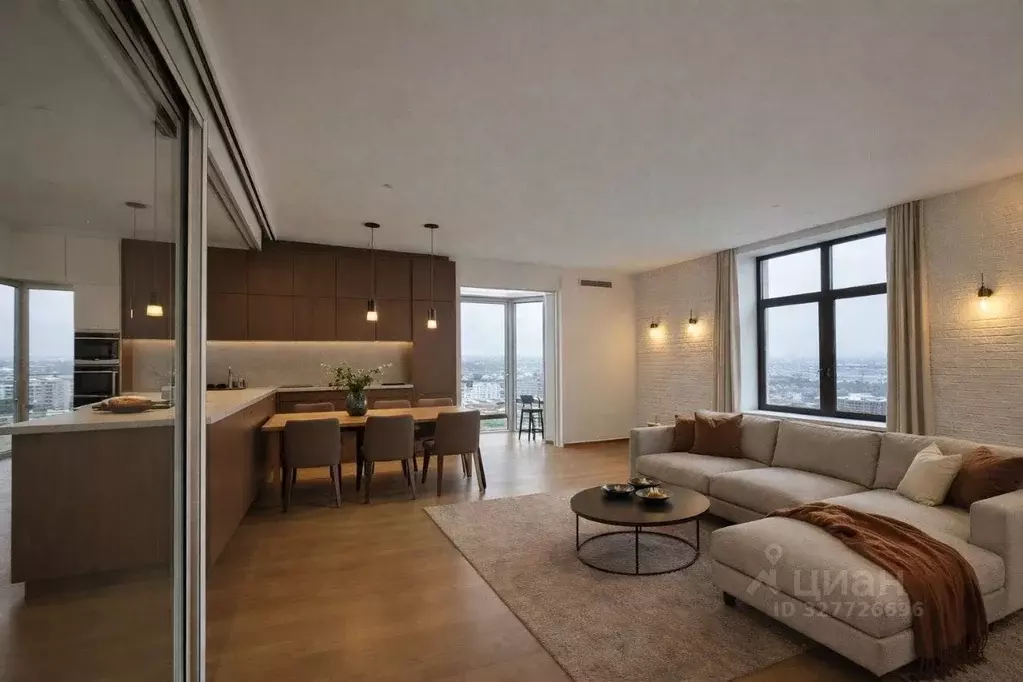 3-к кв. Москва 3-я Фрунзенская ул., 19 (120.0 м) - Фото 1