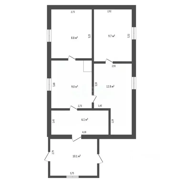 3-к кв. Амурская область, Благовещенский район, с. Марково Набережная ... - Фото 2