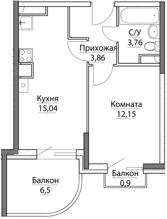 1-к кв. Ярославская область, Ярославский район, Заволжское с/пос, пос. ... - Фото 0