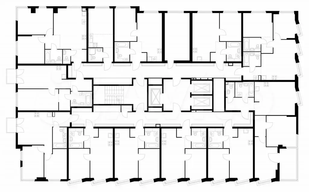 2-к. квартира, 51,1 м, 11/12 эт. - Фото 1