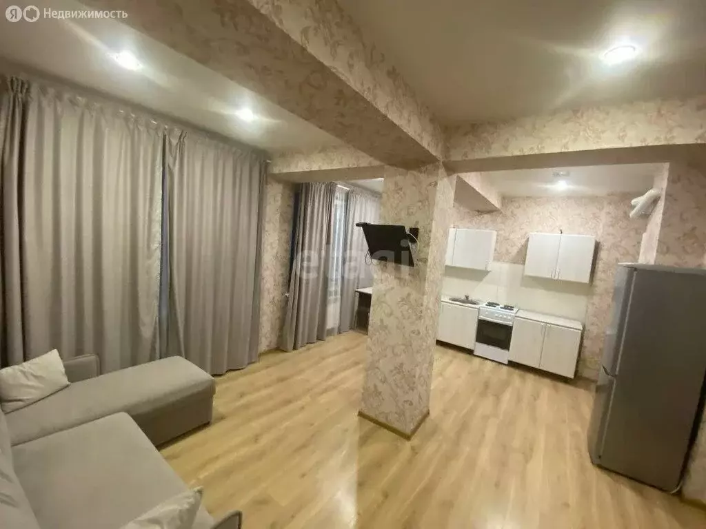 Квартира-студия: Сочи, микрорайон Мамайка, Волжская улица, 38 (32.4 м) - Фото 1