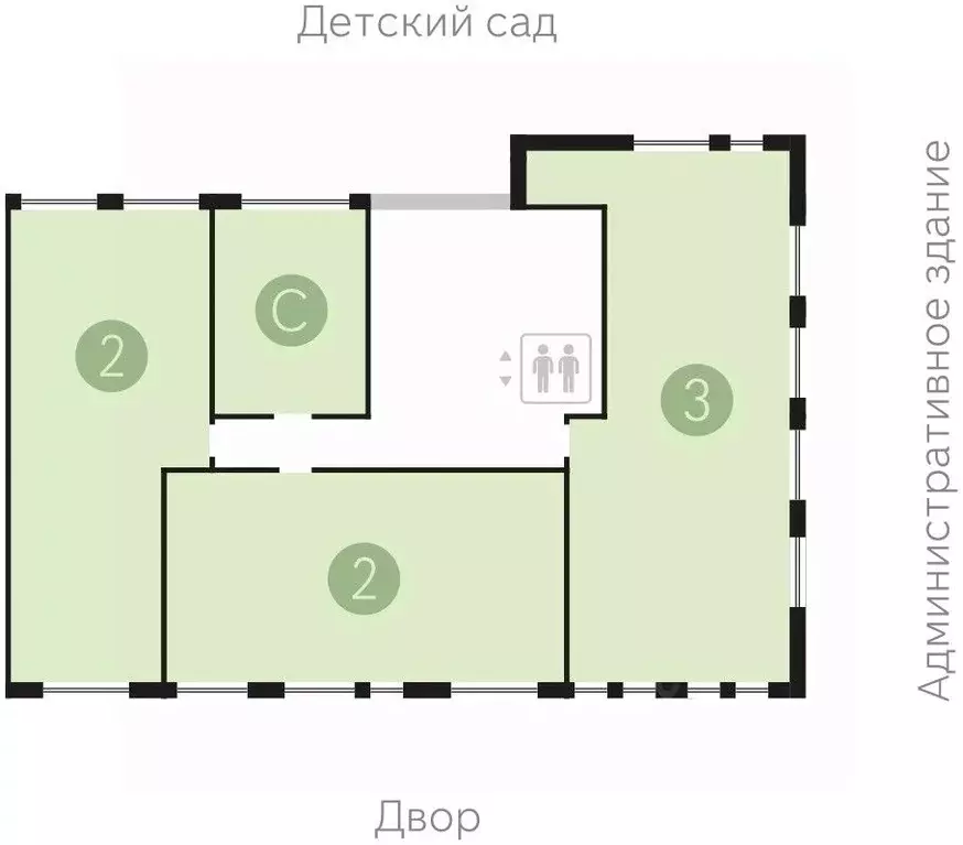 2-к кв. Ханты-Мансийский АО, Сургут Пролетарский просп., с9 (85.08 м) - Фото 2