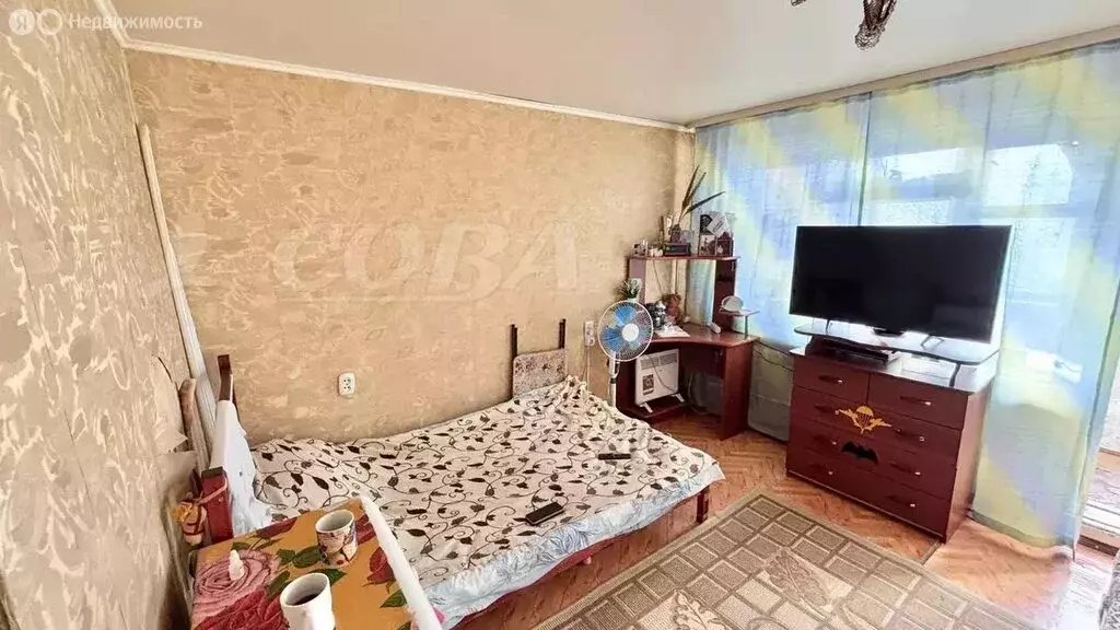 1-комнатная квартира: Тюмень, улица Республики, 239 (18.9 м) - Фото 1
