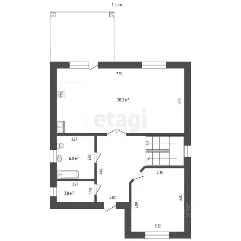 Дом в Тюменская область, Тюмень Березняковский мкр, ул. Любимая (133 ... - Фото 1