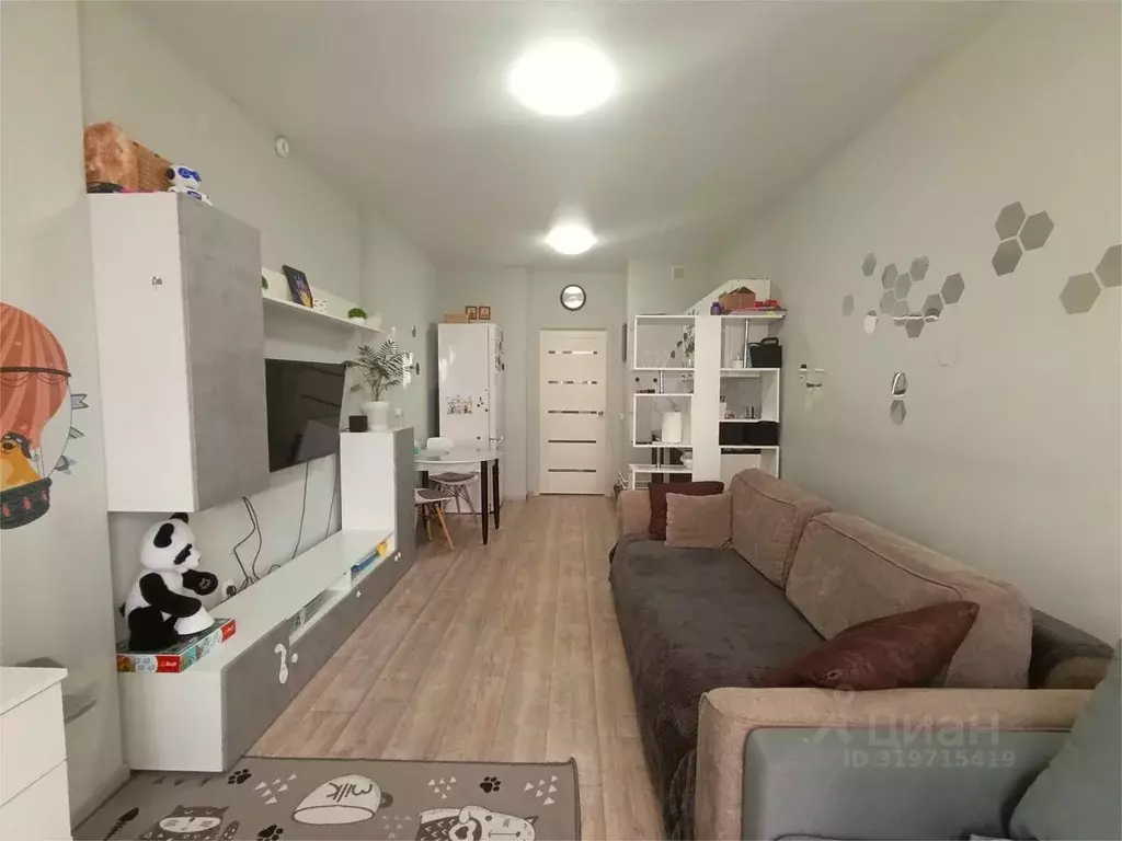 Студия Пермский край, Пермь Коломенская ул., 49А (27.4 м) - Фото 1